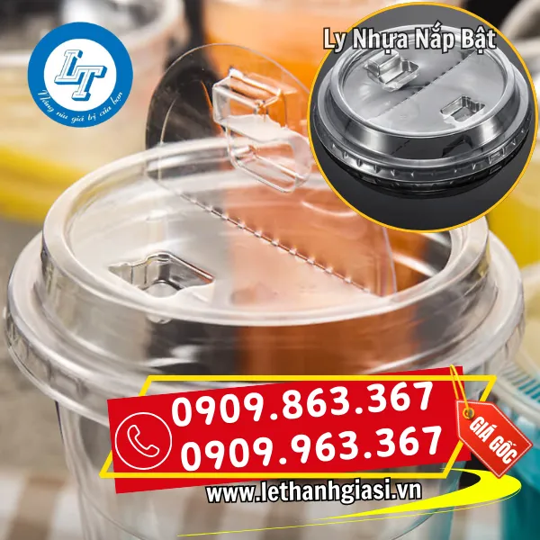 LY NHỰA NẮP BẬT