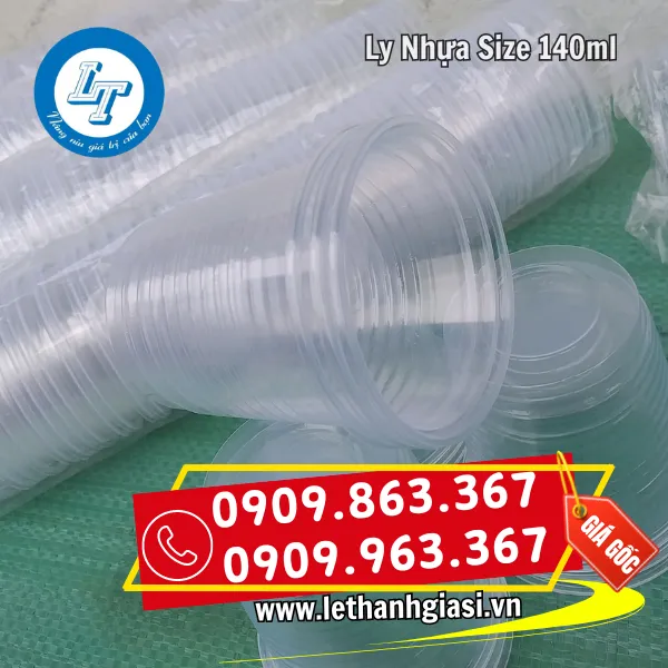 LY NHỰA SIZE 140ML
