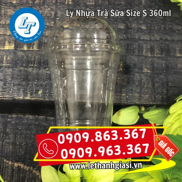 LY TRÀ SỮA 360ML SIZE S