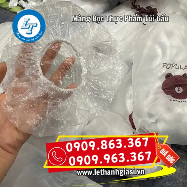 MÀNG BỌC THỰC PHẨM TÚI GẤU