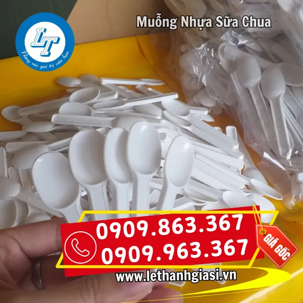 MUỖNG NHỰA SỮA CHUA