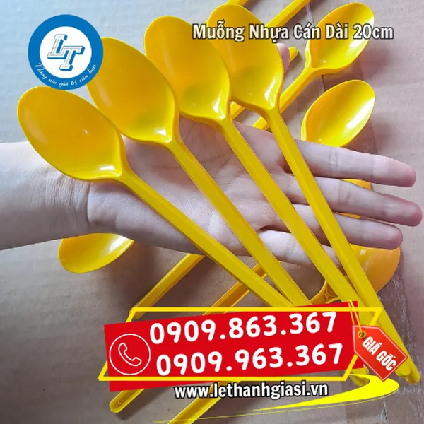 MUỖNG NHỰA DÀI 20CM