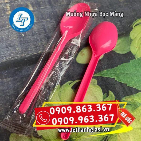 MUỖNG NHỰA BỌC MÀNG