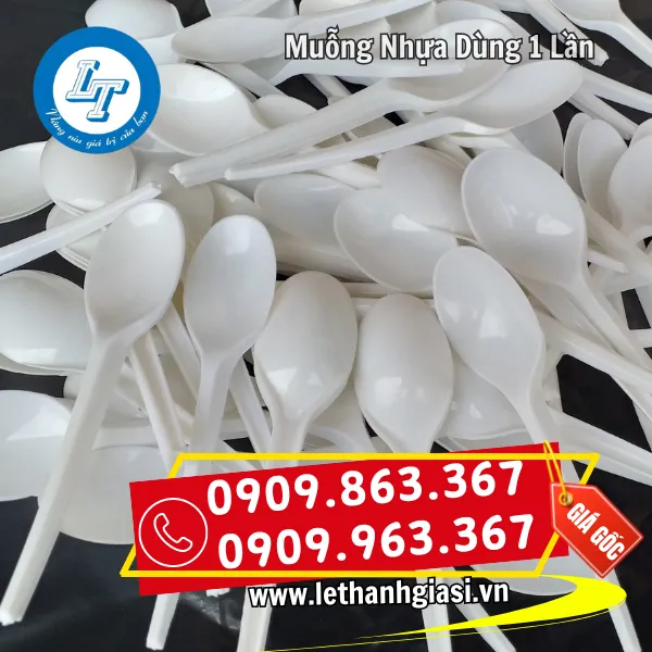 MUỖNG NHỰA DÙNG 1 LẦN