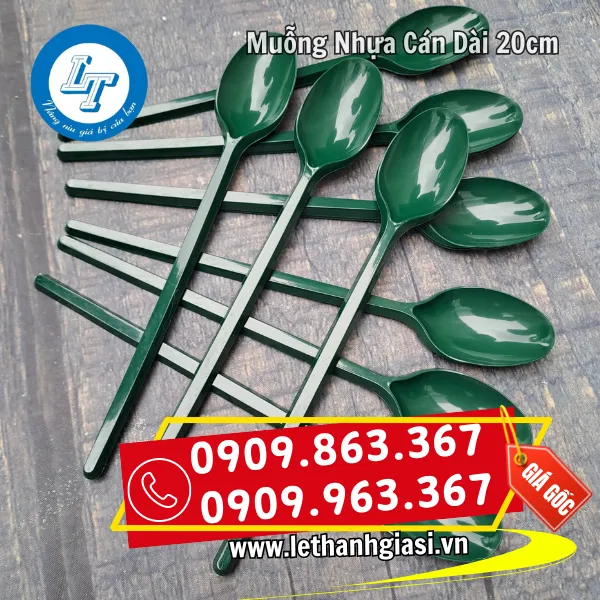 MUỖNG NHỰA DÀI 20CM