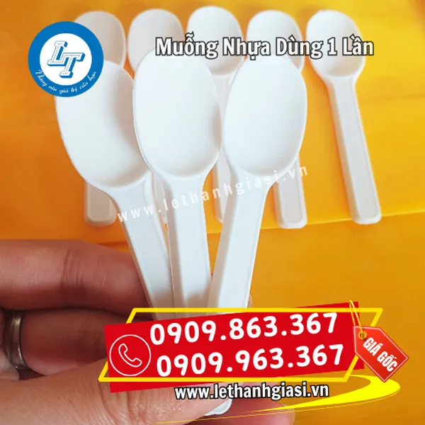 MUỖNG NHỰA DÙNG 1 LẦN