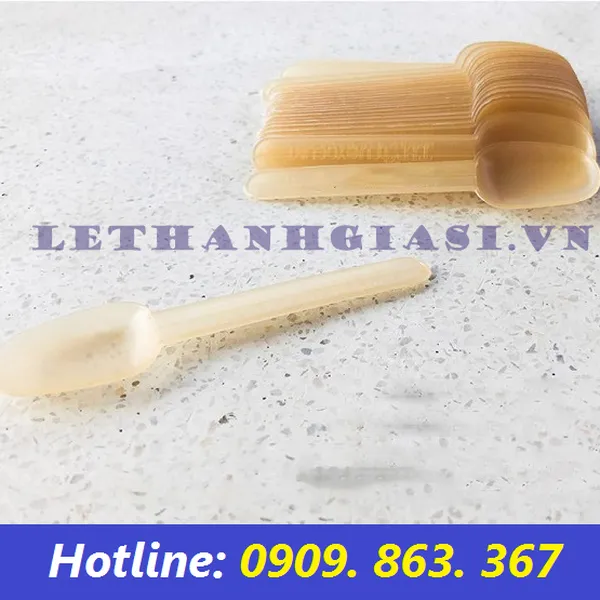 MUỖNG NHỰA SINH HỌC SỮA CHUA TH