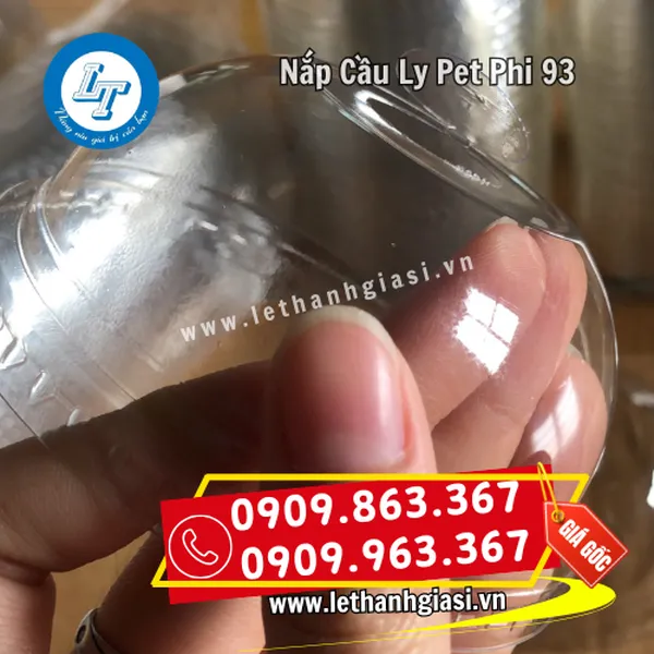 NẮP CẦU LY PET PHI 93