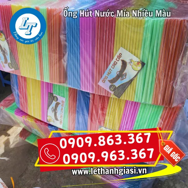 ỐNG HÚT NƯỚC MÍA NHIỀU MÀU