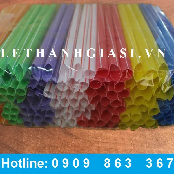 ỐNG HÚT TRÀ SỮA NHIỀU MÀU
