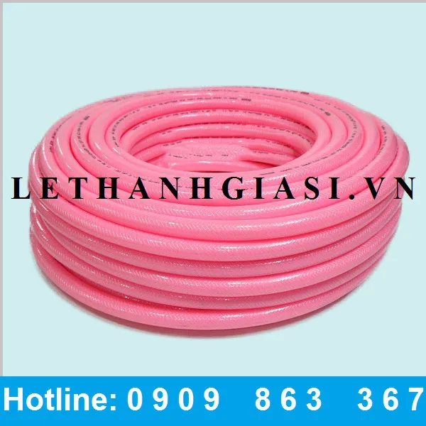 ỐNG NƯỚC LƯỚI DẺO NHỰA PVC MÀU HỒNG
