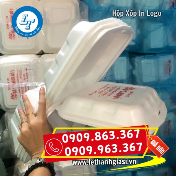 HỘP XỐP IN LOGO