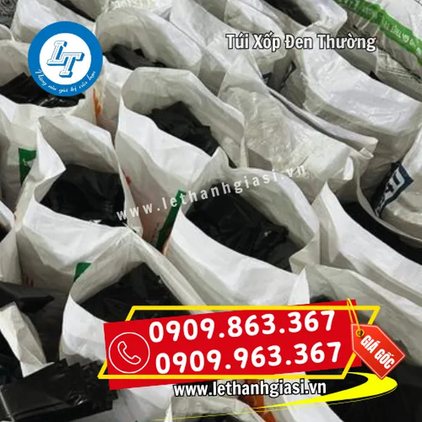 TÚI XỐP ĐEN THƯỜNG