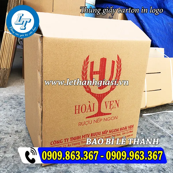THÙNG CARTON IN LOGO