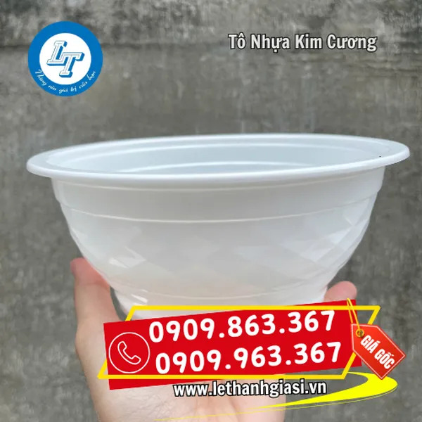 TÔ NHỰA KIM CƯƠNG