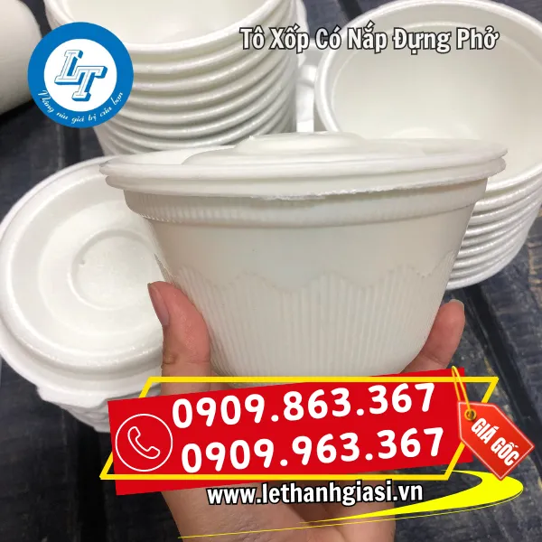 TÔ XỐP CÓ NẮP ĐỰNG PHỞ