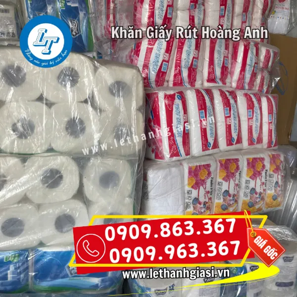 KHĂN GIẤY RÚT HOÀNG ANH