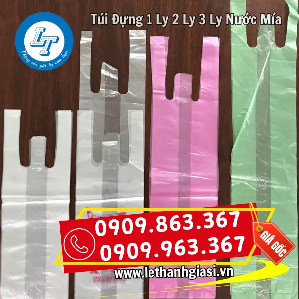 TÚI ĐỰNG 1 LY, 2 LY, 3 LY NƯỚC MÍA