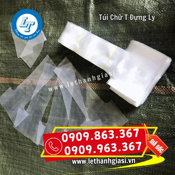 TÚI CHỮ T ĐỰNG LY