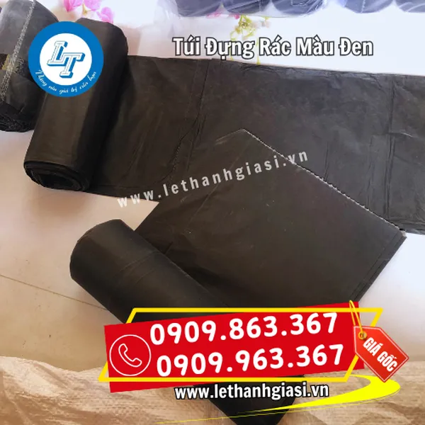 TÚI ĐỰNG RÁC MÀU ĐEN