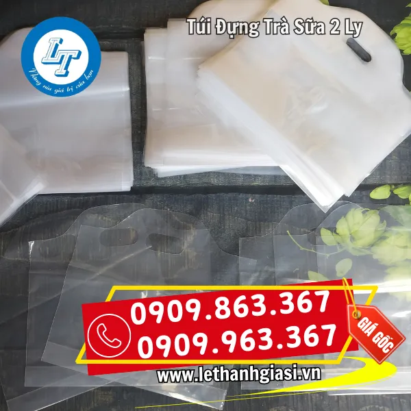TÚI ĐỰNG TRÀ SỮA 2 LY