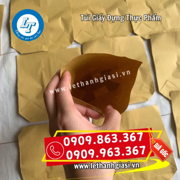 TÚI GIẤY ĐỰNG THỰC PHẨM - TÚI GIẤY XI MĂNG