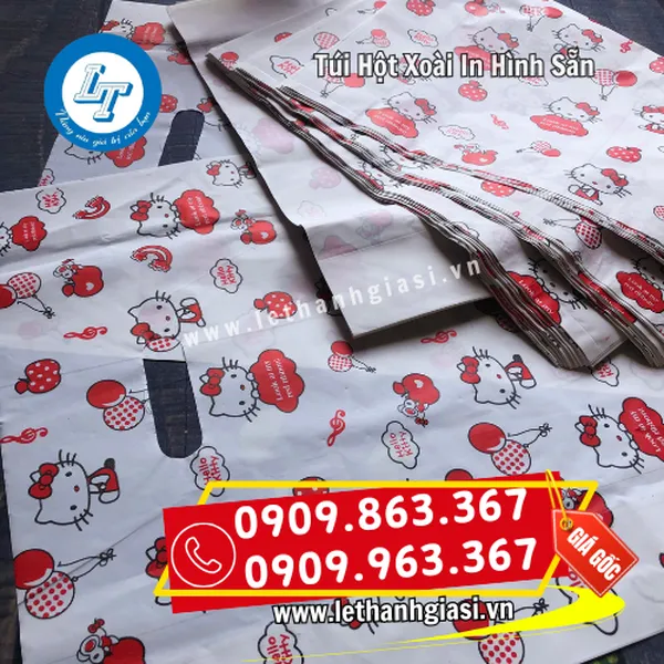 TÚI HỘT XOÀI IN HÌNH SẴN