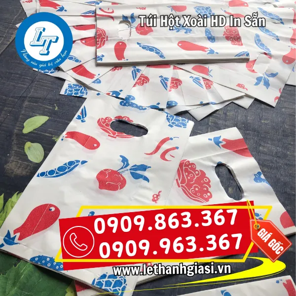 TÚI HỘT XOÀI IN HÌNH SẴN