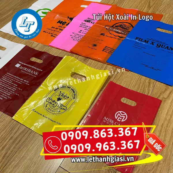 TÚI HỘT XOÀI IN LOGO THEO YÊU CẦU