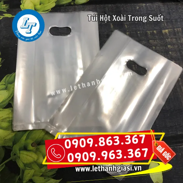 TÚI HỘT XOÀI TRONG SUỐT
