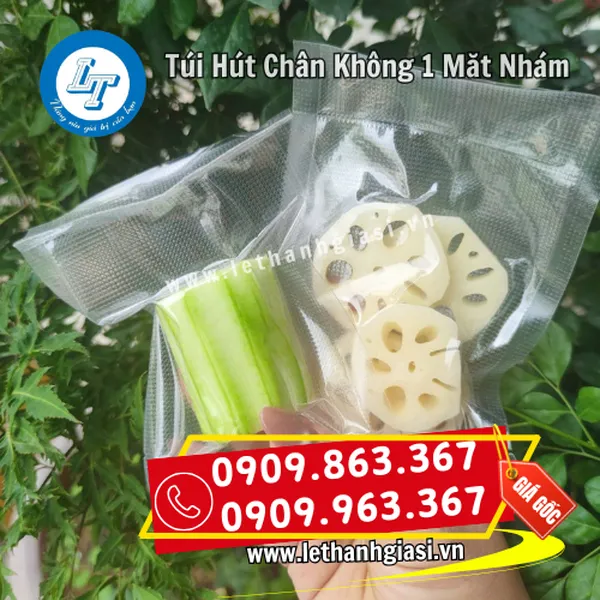 TÚI HÚT CHÂN KHÔNG 1 MẶT NHÁM