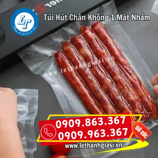 TÚI HÚT CHÂN KHÔNG 1 MẶT NHÁM