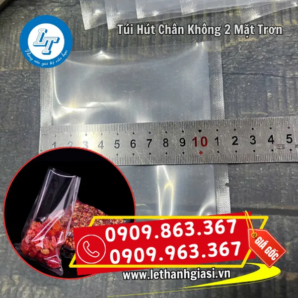 TÚI HÚT CHÂN KHÔNG 2 MẶT TRƠN