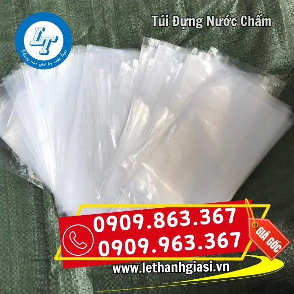 TÚI PE ĐỰNG NƯỚC CHẤM