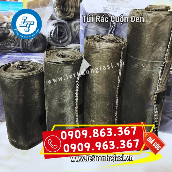 TÚI RÁC CUỘN ĐEN