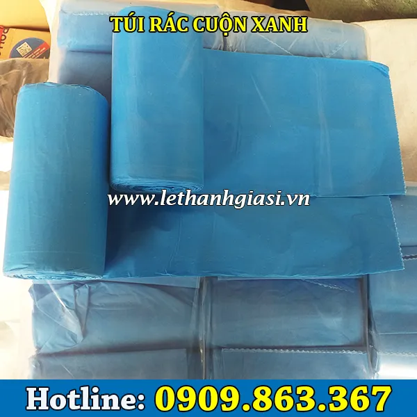 TÚI RÁC CUỘN XANH