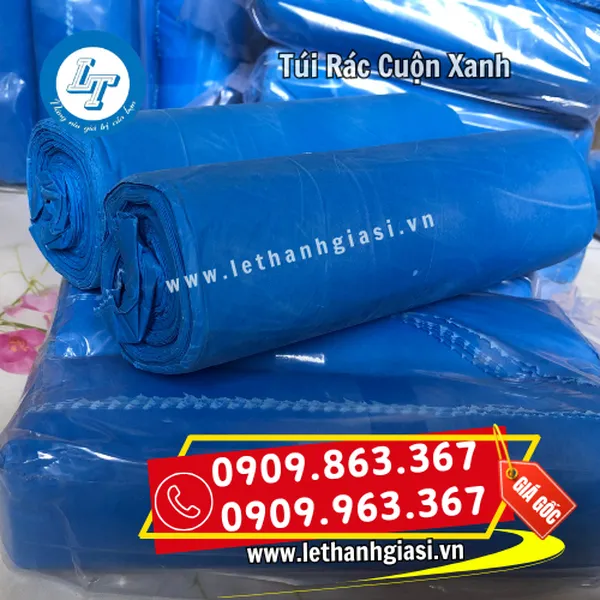 TÚI RÁC CUỘN XANH