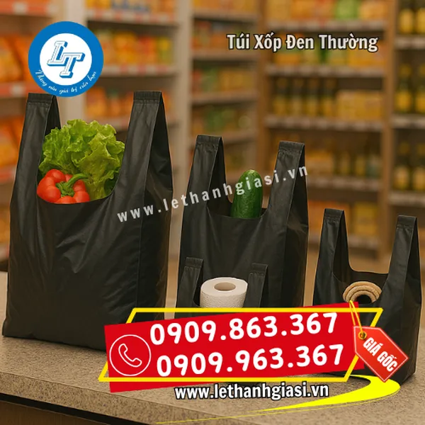 TÚI XỐP ĐEN THƯỜNG
