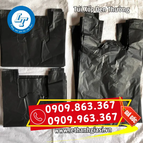 TÚI XỐP ĐEN THƯỜNG