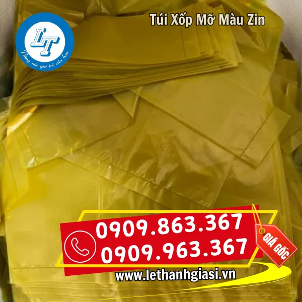 TÚI XỐP MỠ MÀU ZIN