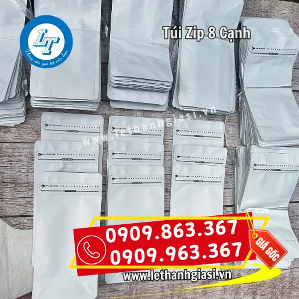 TÚI ZIP 8 CẠNH