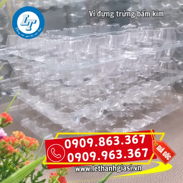 VỈ ĐỰNG TRỨNG BẤM KIM