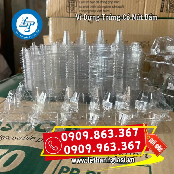 VỈ ĐỰNG TRỨNG CÓ NÚT BẤM
