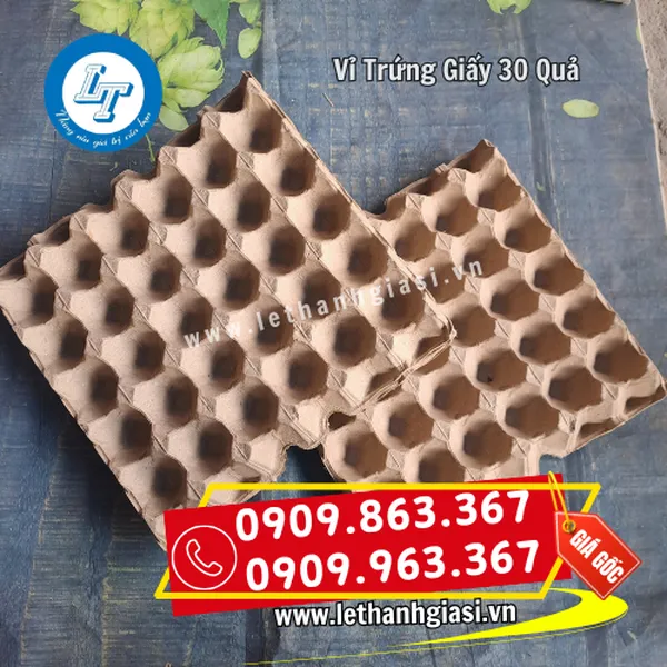 VỈ TRỨNG GIẤY MALAYSIA 30 QUẢ