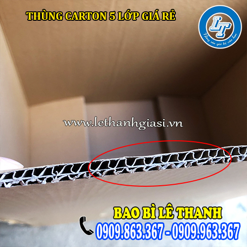 thùng carton 5 lớp giá rẻ bền chắc cao thùng carton 5 lớp giá rẻ bền chắc cao