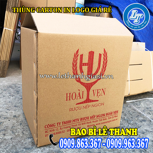 thùng carton in logo giá rẻ sản xuất tại xưởng thùng carton in logo giá rẻ sản xuất tại xưởng