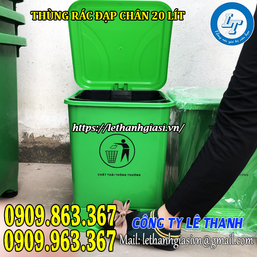 nơi bán thùng rác nhựa đạp chân 20 lít thiết kế tiện dụng nơi bán thùng rác nhựa đạp chân 20 lít thiết kế tiện dụng