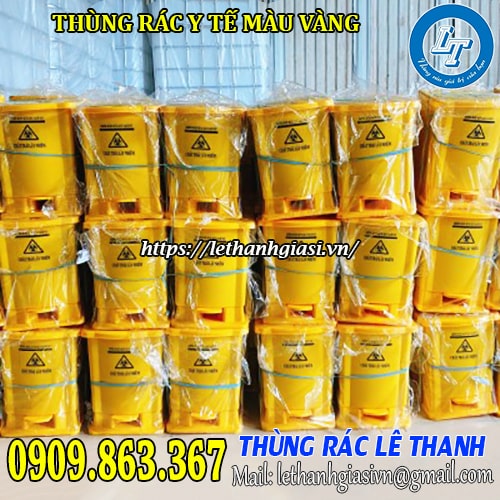 thùng rác y tế màu vàng giá sỉ rẻ thùng rác y tế màu vàng giá sỉ rẻ