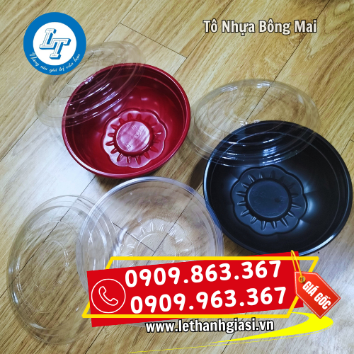 tô nhựa bông mai sản xuât 3 màu tô nhựa bông mai sản xuât 3 màu