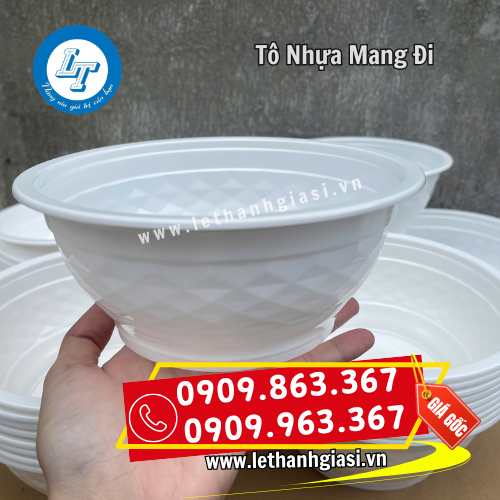 tô nhựa kim cương đựng bún phở hủ tiếu tô nhựa kim cương đựng bún phở hủ tiếu